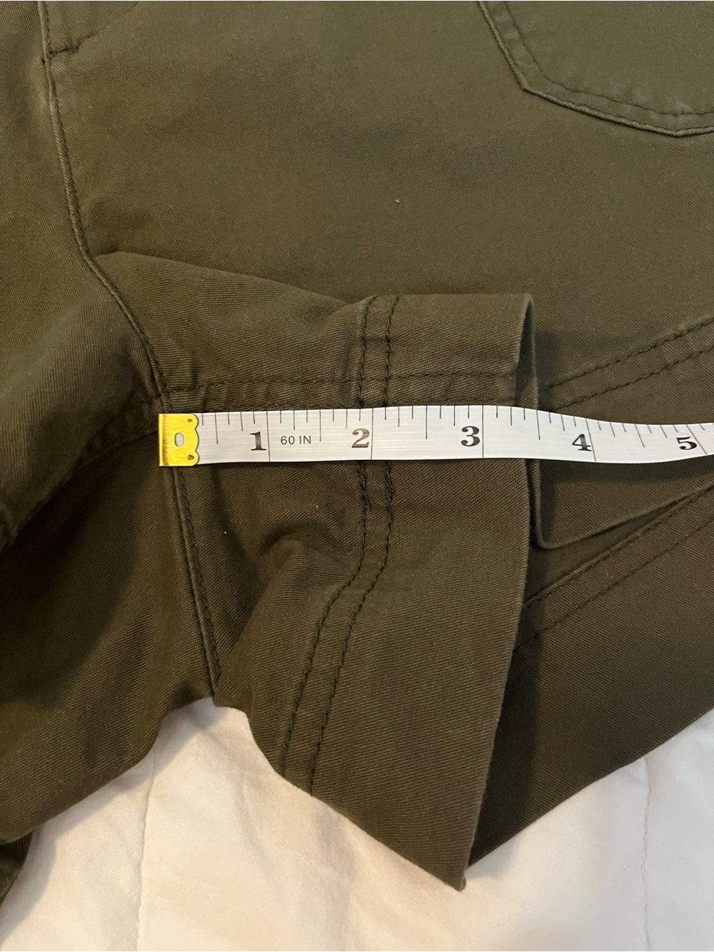 Old Navy Olive Green High Rise OG Chinos - Picture 5 of 8